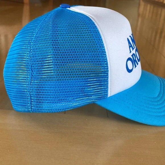 Blue Angry Orchard Truckers Hat - Picture 4 of 5